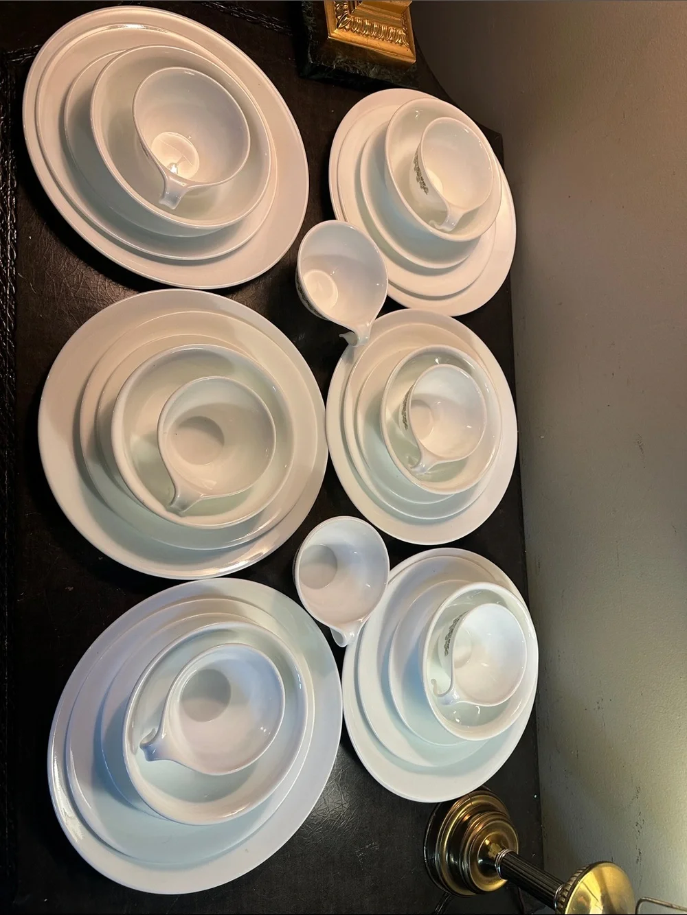 Vintage Corelle winter Frost white dinner set
